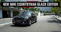 All new Black Mini Countryman priced at Rs. 42.40 Lakhs for sale in India