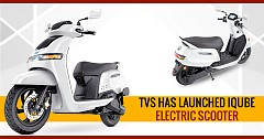 Let Us Know More About India’s Near Perfect Electric Scooter - TVS iQube