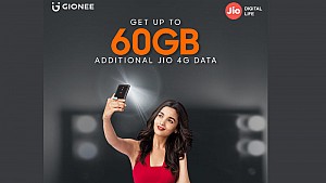 Gionee Offering Free Reliance Jio Data, Paytm Cashback Offers With Selected Smartphones