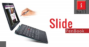 iBall Launches Slide PenBook With Windows 10 2-In-1 In India