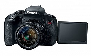 Canon EOS Rebel T7i Front And Side