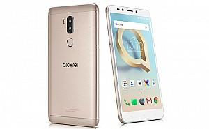 Alcatel A7 XL Metal Gold Front,Back And Side
