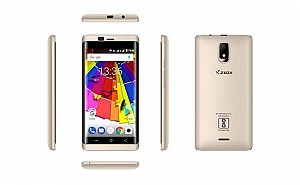 Ziox Astra Curve 4G Champagne Front, Back and Side