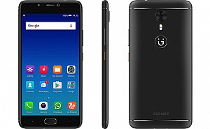 Gionee A1 Black Front,Back And Side