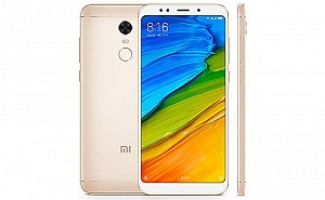 Xiaomi Redmi 5 Plus Gold Front,Back And Side