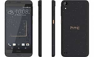 HTC Desire 630 Golden Graphite Front,Back And Side
