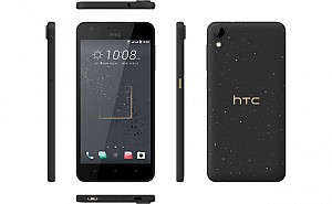 HTC Desire 825 Golden Graphite Front,Back And Side