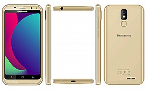 Panasonic P100 Gold Front,Back And Side