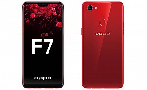 Oppo F7 Red Front And Back
