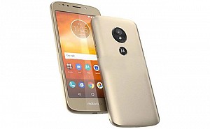 Motorola Moto E5 Gold Front, Back And Side