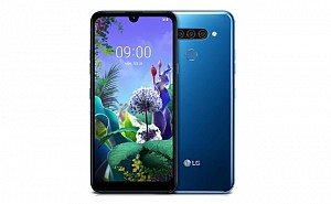 LG Q60 Front and Back