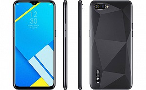 Realme C2 Front, Side and Back