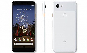 Google Pixel 3a Front, Side and Back