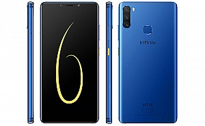Infinix Note 6 Front, Side and Back