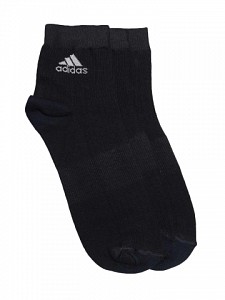 Adidas Unisex Navy Blue Pack of 3 Socks