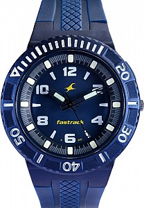 Fastrack Blue Analog Watch