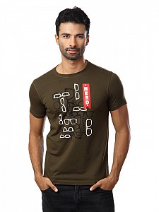 Locomotive Men Olive t-shirt