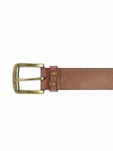 Wrangler Men Leather Brown Belt
