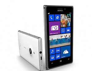 Nokia Lumia 925 White Front,Back And Side