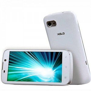 XOLO A800 White Front,Back And Side