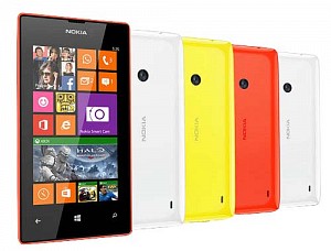 Nokia Lumia 525 Front,Back And Side