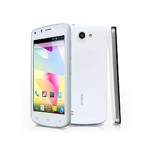 Gionee Pioneer P3 White Front,Back And Side