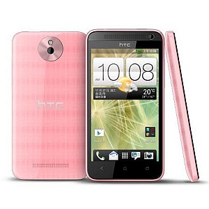 HTC Desire 501 Dual Sim Pink Front,Back And Side
