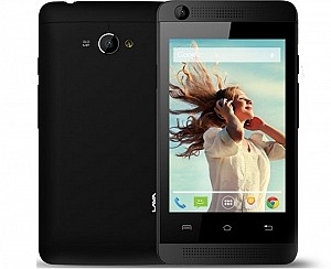 Lava Iris 360 Music Black Front And Back