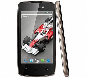 Xolo Q510s Real Golden Front And Side