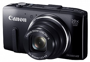 Canon PowerShot SX280 HS Front And Side