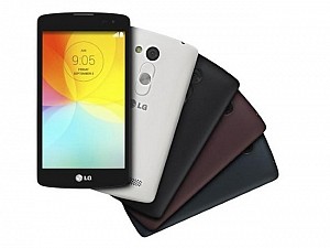 LG L Fino Front And Back