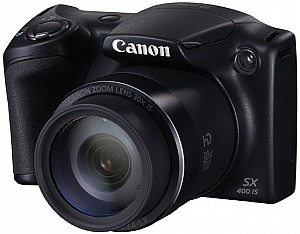 Canon PowerShot SX400 IS Front And Side