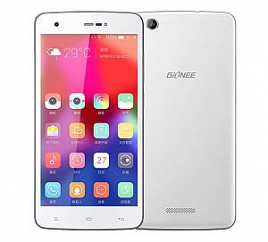 Gionee GN715 White Front And Back