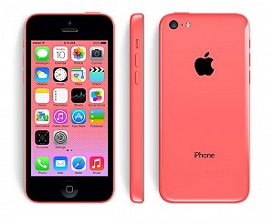 Apple iPhone 5C Red Front,Back And Side