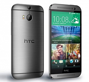HTC One (M8) Dual SIM Gunmetal Grey Front,Back And Side