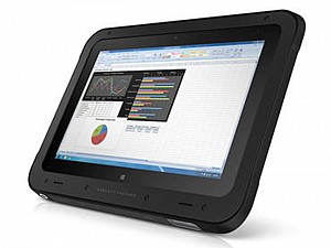 HP ElitePad 1000 G2 Rugged Tablet Front and Side