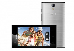 Xolo Q520s Silver Front And Back