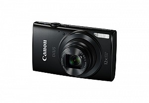 Canon Digital IXUS 170 Black Front And Side