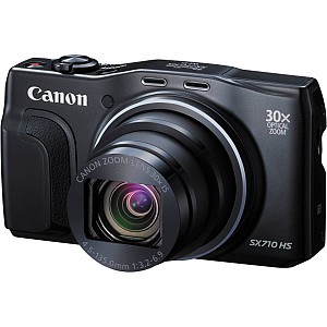 Canon PowerShot SX710 HS Front and Side