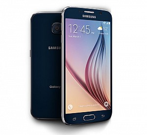 Samsung Galaxy S6 Black Front and Back