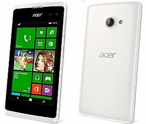 Acer Liquid M220 White Front, Back And Side