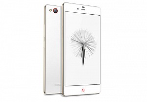 ZTE Nubia Z9 Mini White Front,Back And Side