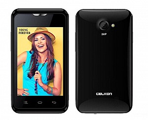 Celkon Campus A359 Black Front And Back