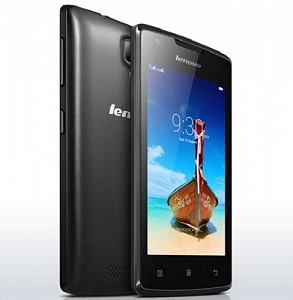 Lenovo A1000 Front, Back And Side