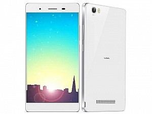 Lava Iris X10 White Front,Back And Side