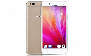 InFocus M680 Gold Front And Back