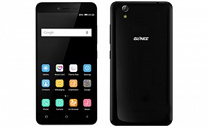 Gionee Pioneer P5L (2016) Black Front And Back
