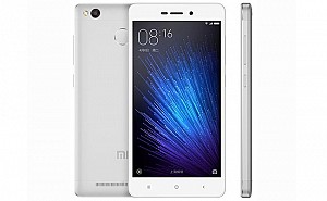 Xiaomi Redmi 3X Silver Front,Back And Side