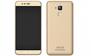 Asus Zenfone Pegasus 3 Gold Front And Back