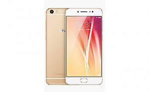 Vivo X7 Plus Gold Front And Back